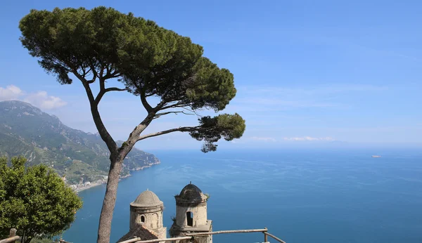 Küste in ravello, amalfiküste, italien — Stockfoto