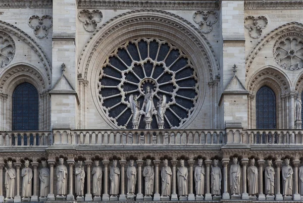 Katedra Notre Dame de Paris, Francja — Zdjęcie stockowe