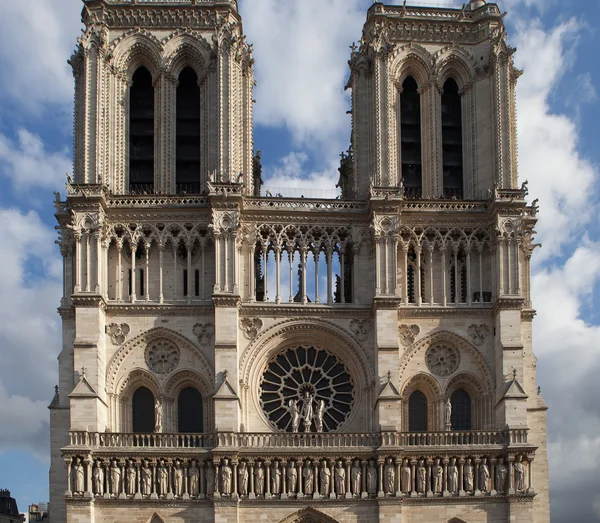 Католический собор Парижской Богоматери, Франция — стоковое фото