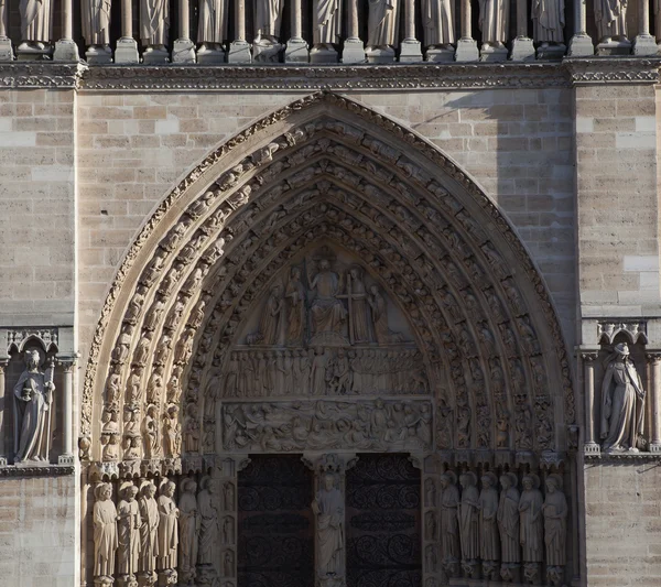 Catedral Notre Dame de Paris, França — Fotografia de Stock