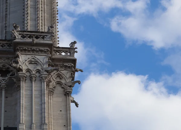 Catedral Notre Dame de Paris, França — Fotografia de Stock