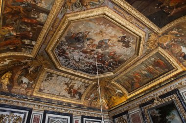 İç mekanlar ve ayrıntılarını Chateau de Versailles, Fransa
