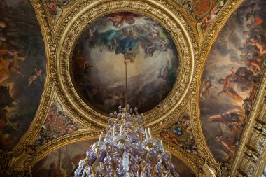 İç mekanlar ve ayrıntılarını Chateau de Versailles, Fransa