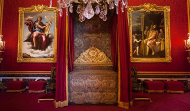 İç mekanlar ve ayrıntılarını Chateau de Versailles, Fransa