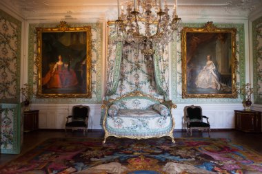 İç mekanlar ve ayrıntılarını Chateau de Versailles, Fransa