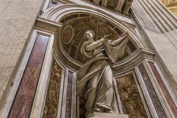 Basilikan saint Peter, Vatikanstaten, Vatikanen — Stockfoto