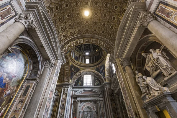 Bazilika svatého Petera, Vatikán, Vatikán — Stock fotografie