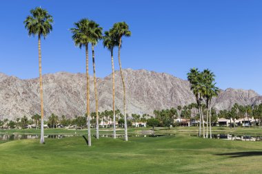 Pga West golf course, Palm Springs, California clipart