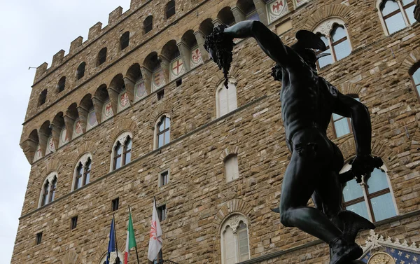 Statues en Piazza della signoria, Florence, Italie — Photo