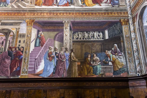 Santa Maria Novella bazilika, Firenze, Olaszország — Stock Fotó