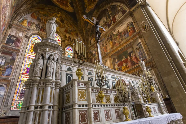Базиліка Санта-Марія-Новелла, Флоренція, Італія — стокове фото