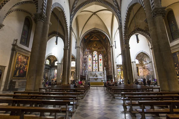 Santa Maria Novella Bazilikası, Floransa, İtalya — Stok fotoğraf