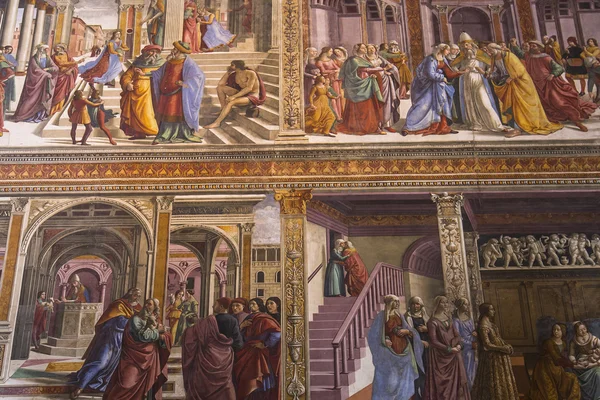 Basílica de Santa Maria Novella, Florencia, Italia — Foto de Stock