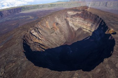 Sikke de la Fournaise volkan, Reunion Adası, Fransa