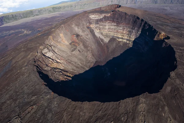 Piton de la Fournaise vulkan, Réunion, Frankrike — Stockfoto