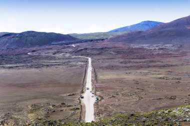 Sikke de la Fournaise volkan, Reunion Adası, Fransa