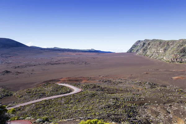 Piton de la Fournaise vulkan, Réunion, Frankrike — Stockfoto