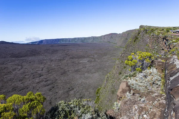 Piton de la Fournaise vulkan, Réunion, Frankrike — Stockfoto