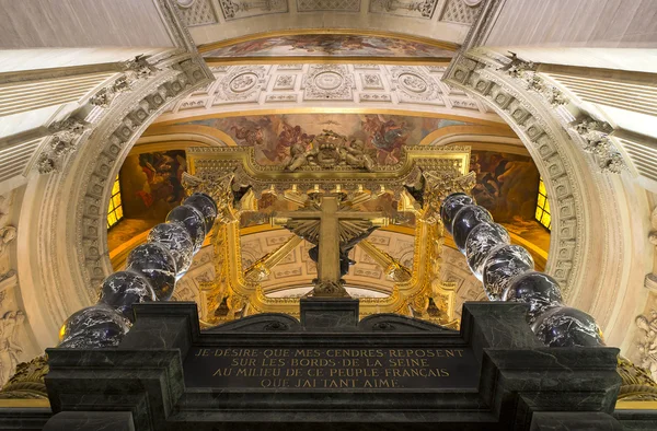 Interiores e detalhes de Hotel des Invalides, Paris, França — Fotografia de Stock