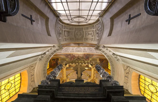 Interiors and details of Hotel des Invalides, Paris, France — Stock Photo, Image