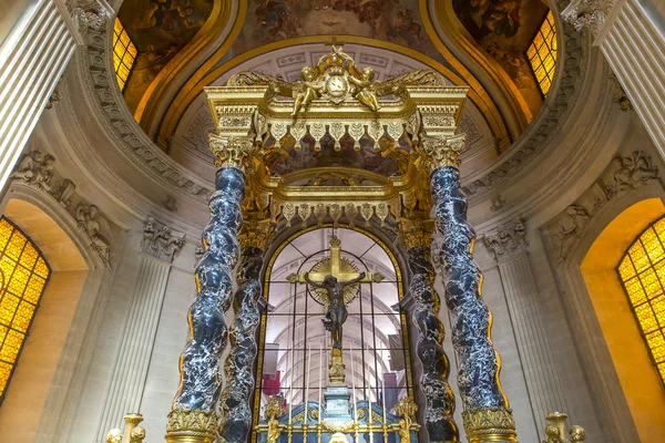 Εσωτερικούς χώρους και λεπτομέρειες του Hotel des Invalides, Παρίσι, Γαλλία — Φωτογραφία Αρχείου