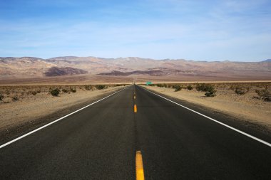 yol çizgileri Ölüm Vadisi, Kaliforniya, ABD