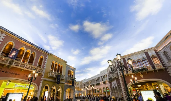 Interiores de The Venetian hotel, Las Vegas, Nevada —  Fotos de Stock