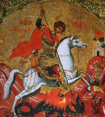 Neredica, novgorod, Rusya'nın kurtarıcı Kilisesi Bizans simgesini