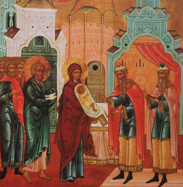 Neredica, novgorod, Rusya'nın kurtarıcı Kilisesi Bizans simgesini