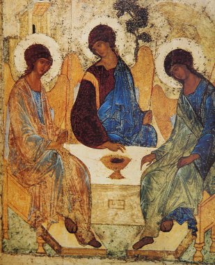Mozaik kilisede Savior Neredica, Novgorod, Rusya Federasyonu