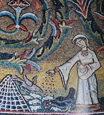 Mozaik san Clemente Kilisesi, Roma, İtalya