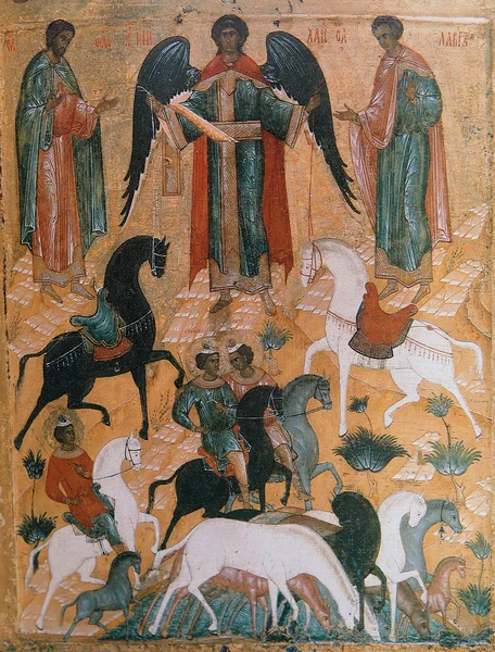 Mozaika w kościele Zbawiciela Neredica Novgorod, Federacja Rosyjska — Zdjęcie stockowe