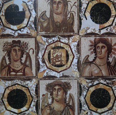 Mozaik Santa Constanza Kilisesi, Roma, İtalya