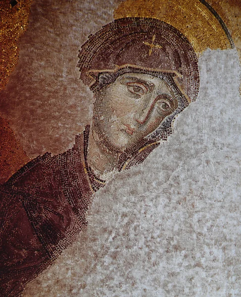Візантійський мозаїки в базиліці Святої Софії, Стамбул — стокове фото