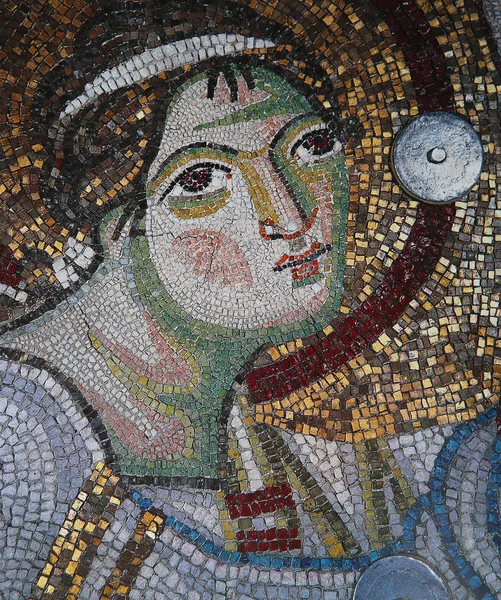 Mozaik içinde kilise, Hosios David, Thessaloniki, Yunanistan