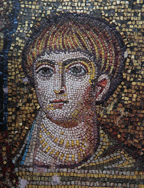 Mosaico en Iglesia de Hosios David, Tesalónica, Grecia — Foto de Stock