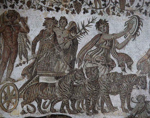 Mosaico em Arian Baptistry, Ravenna, Italia — Fotografia de Stock