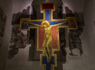 Basilica of santa croce, florence, İtalya