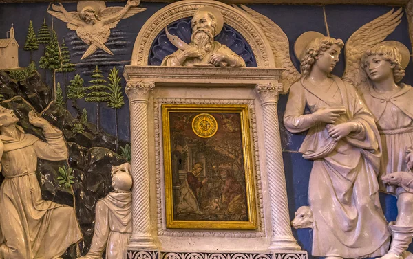 Basilikan santa croce, Florens, Italien — Stockfoto