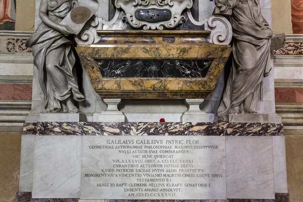 Βασιλική της santa croce, Φλωρεντία, Ιταλία — Φωτογραφία Αρχείου