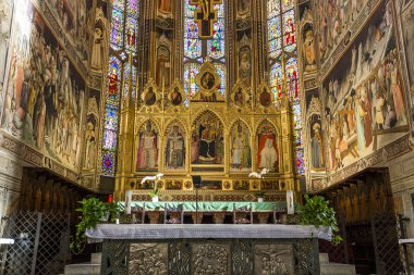 Basilica of santa croce, florence, İtalya