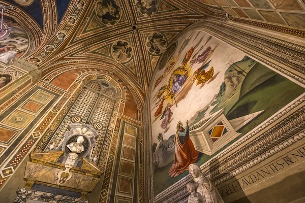 Basílica de Santa Croce, Florencia, Italia — Foto de Stock