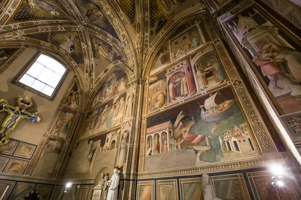Basilikan santa croce, Florens, Italien — Stockfoto