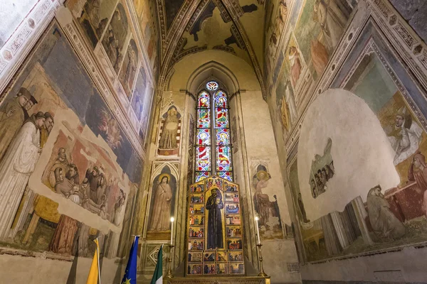 Basilica of santa croce, florence, İtalya — Stok fotoğraf