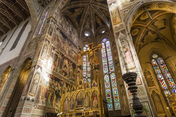 Basílica de Santa Croce, Florencia, Italia — Foto de Stock