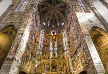 Basilica of santa croce, florence, İtalya