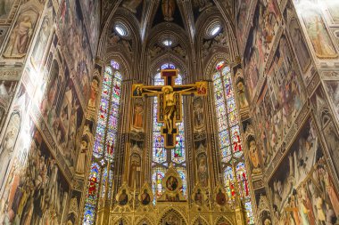 Basilica of santa croce, florence, İtalya