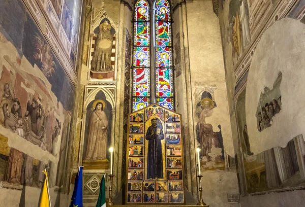 Basilikaen i Santa Croce, Firenze, Italia – stockfoto