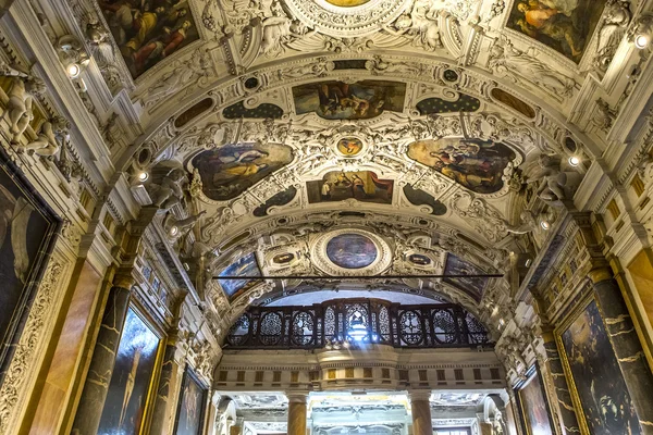 Wnętrza i szczegóły Katedra Siena, Siena, Włochy — Zdjęcie stockowe