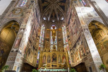 Basilica of santa croce, florence, İtalya